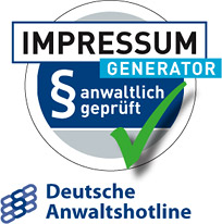 Logo Impressum Generator § anwaltlich geprüft Deutsche Anwaltshotline