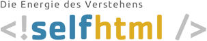 Logo Selfhtml - Die Energie des Verstehens